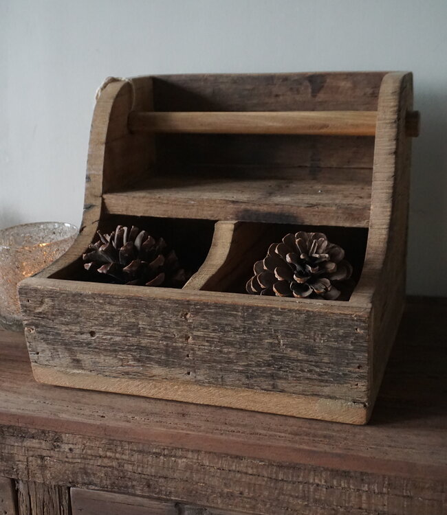 Rene Houtman Keukenrolhouder Greet | Truckwood | H26 x B30 x D30 cm