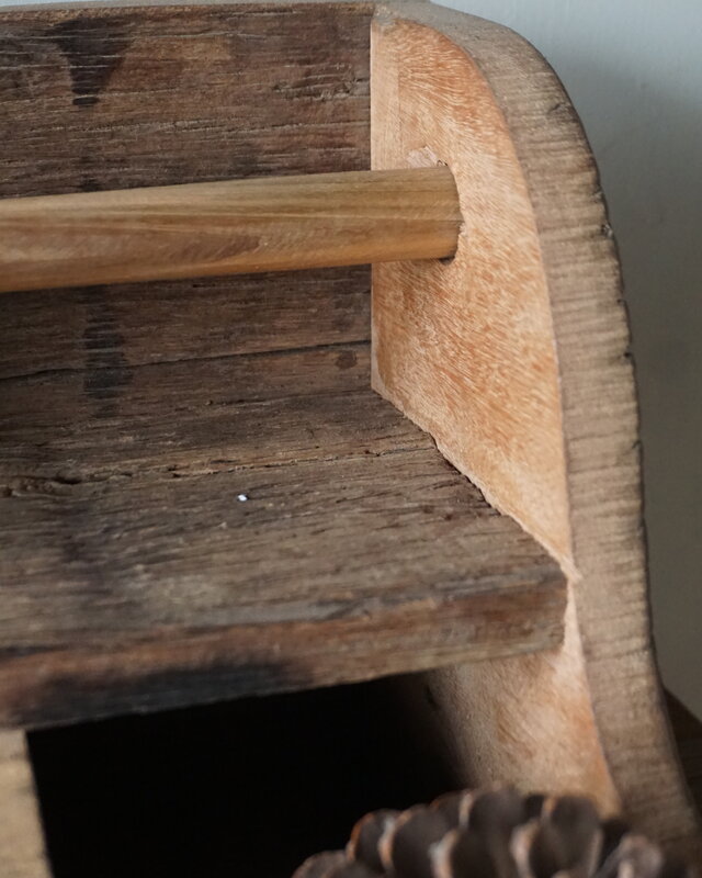 Rene Houtman Keukenrolhouder Greet | Truckwood | H26 x B30 x D30 cm