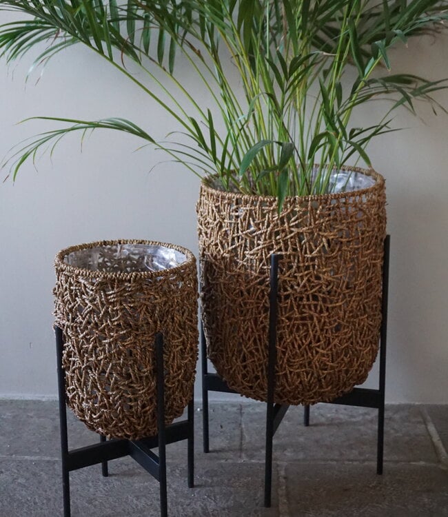 Rene Houtman Plantenmand Bloembak | Set Van 2