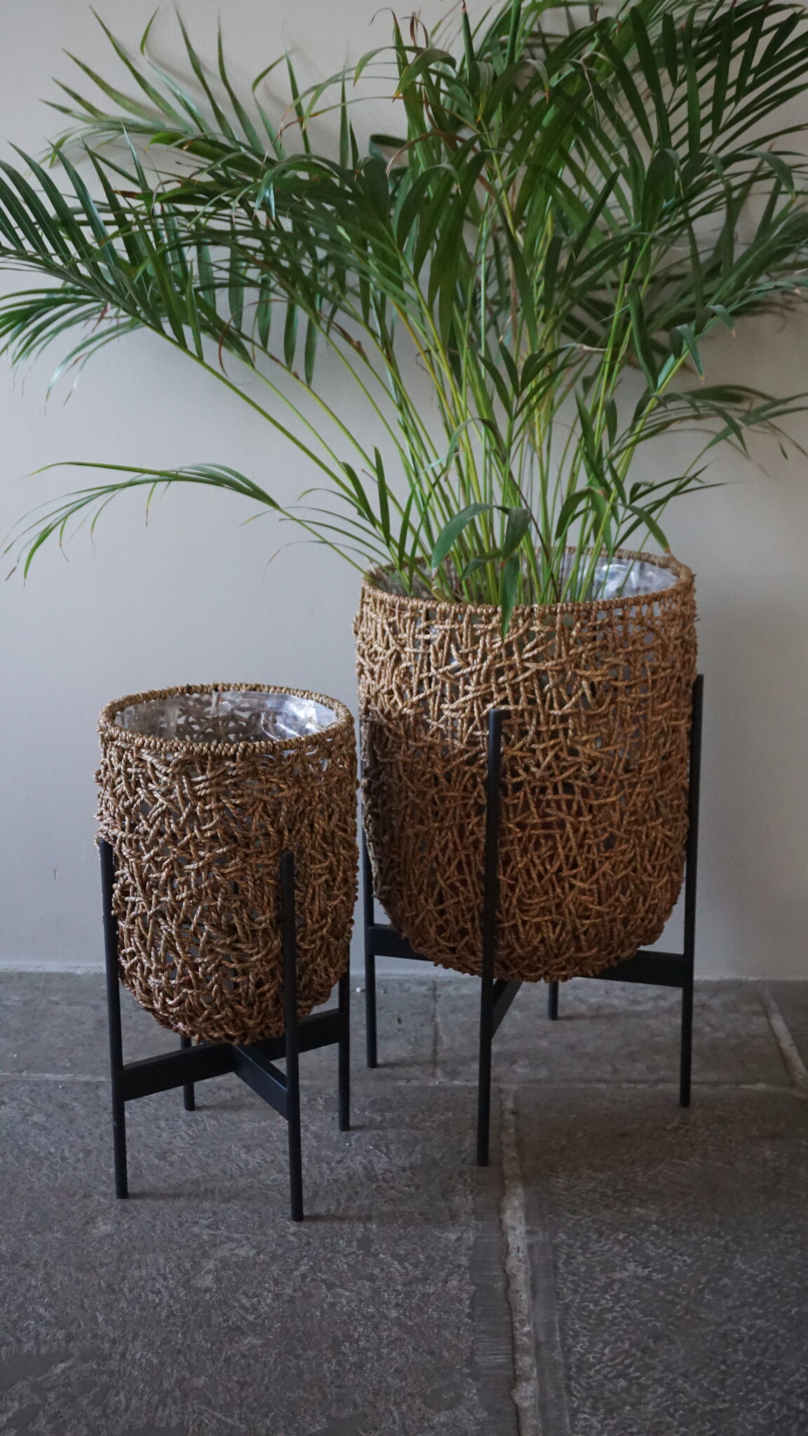 Rene Houtman Plantenmand Bloembak | Set Van 2