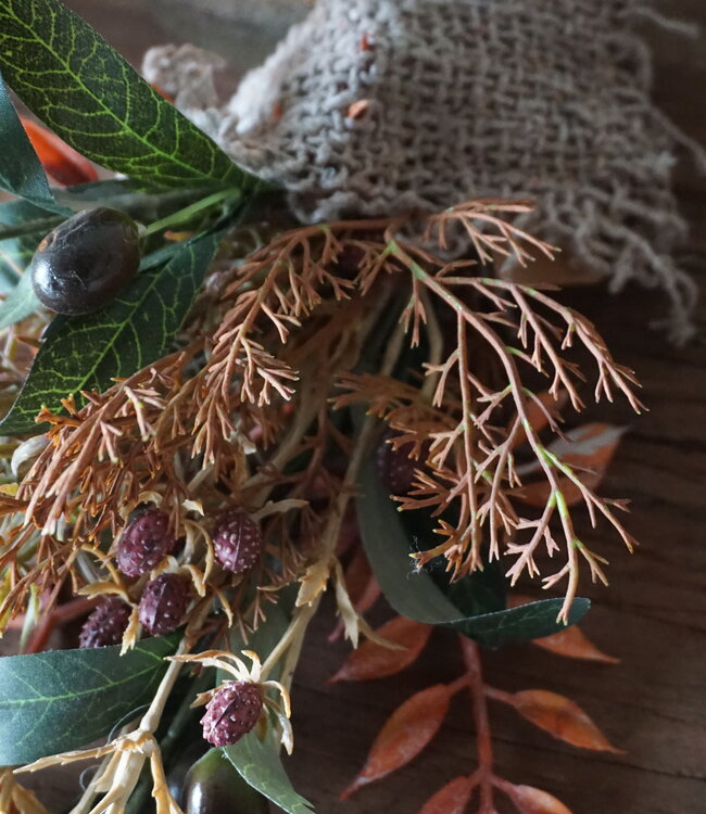 Rene Houtman Kunst Toef Met Shabby Doek | L30 cm