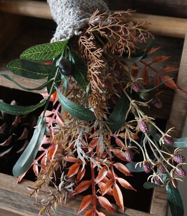 Rene Houtman Kunst Toef Met Shabby Doek | L30 cm