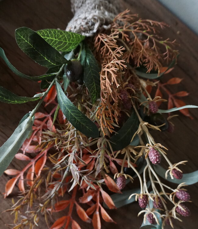 Rene Houtman Kunst Toef Met Shabby Doek | L30 cm