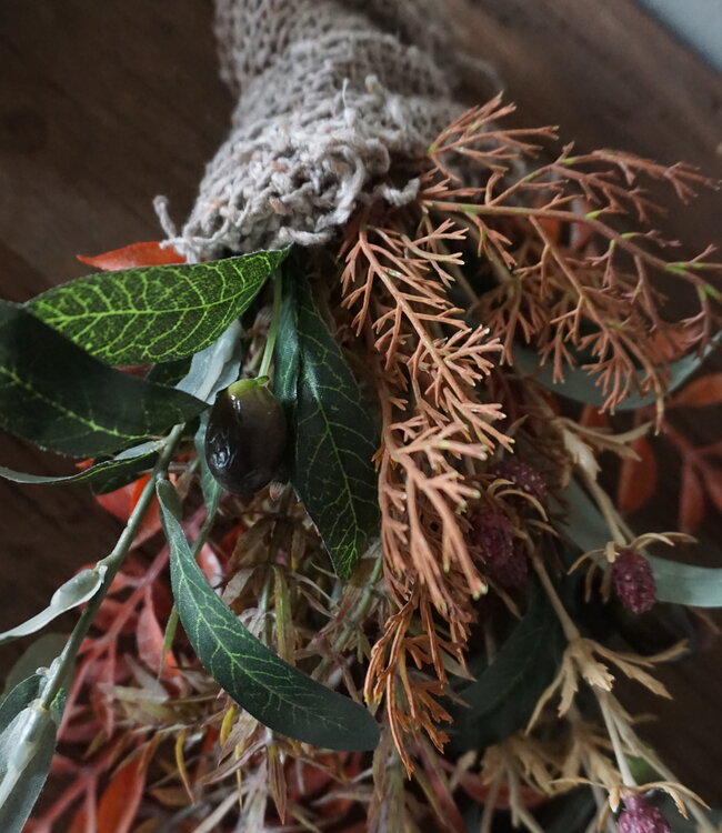 Rene Houtman Kunst Toef Met Shabby Doek | L30 cm