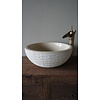 Luxe Waskom Beige Marmer | Rond |  Ø38 x 15 cm