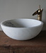 Rene Houtman Waskom Marmor | Wit | Marmer | Ø 40 x H15 cm