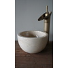 Waskom Marmer Beige | Ø21 x H12 cm