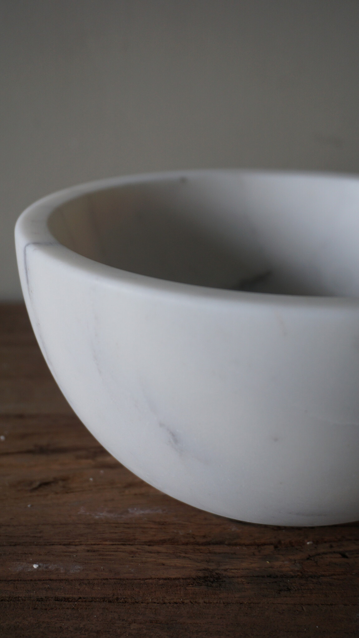 Rene Houtman Waskom Marmer Wit | Ø20 x H10 cm
