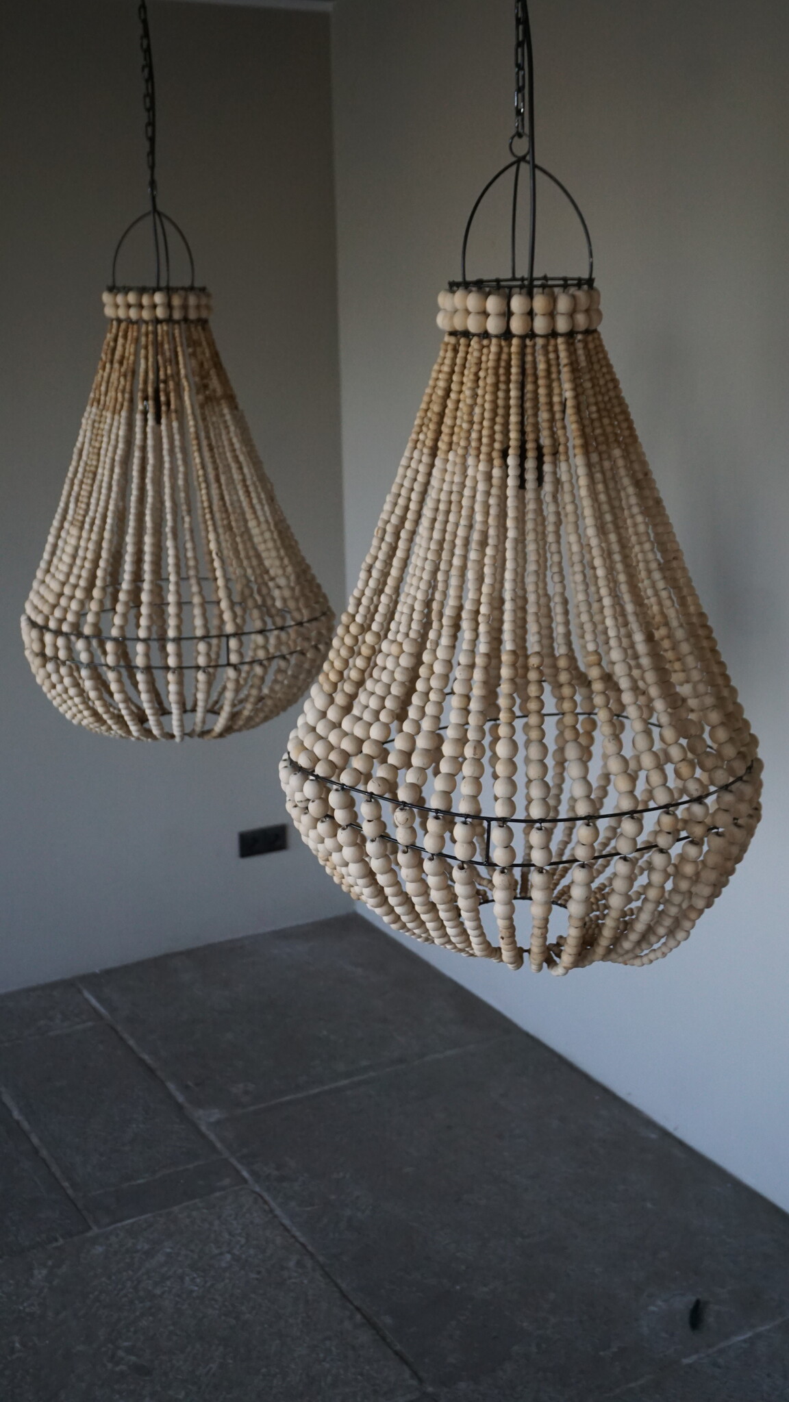 Rene Houtman Hanneke Kralen Hanglamp | Set Van 2 | Tweede Kansje!