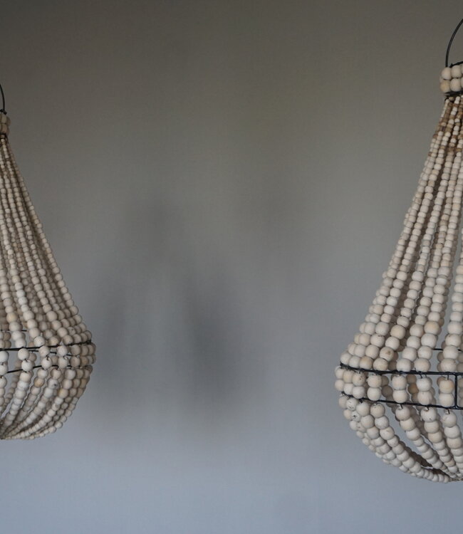 Rene Houtman Set van 2 Hanneke Kralen Hanglampen | Tweede Kansje!