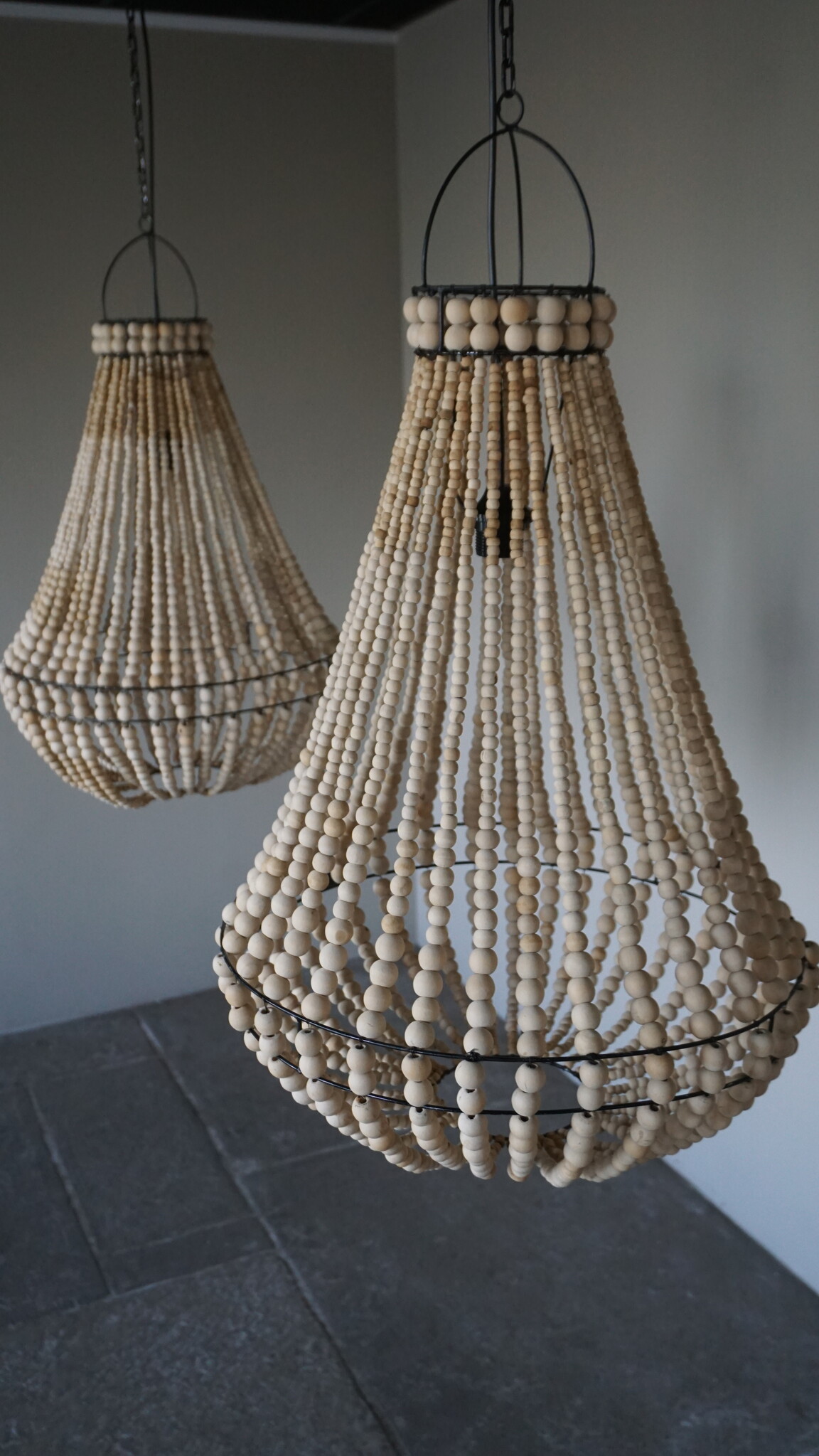 Rene Houtman Kralen Hanglamp Hanneke | 2 Stuks | Tweede Kans!