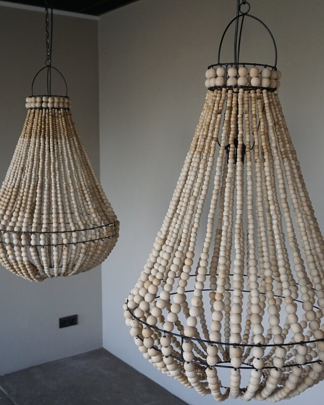 Rene Houtman Kralen Hanglamp Hanneke | 2 Stuks | Tweede Kans!