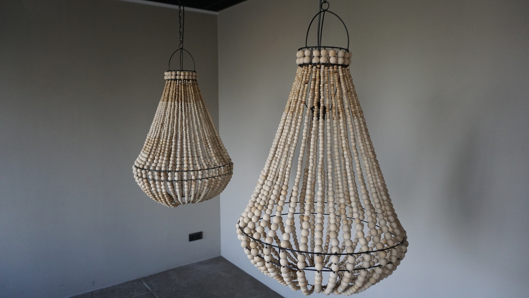 Rene Houtman Kralen Hanglamp Hanneke | 2 Stuks | Tweede Kans!