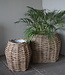 Rene Houtman Plantenmand Bloembak Rotan | Set Van 2