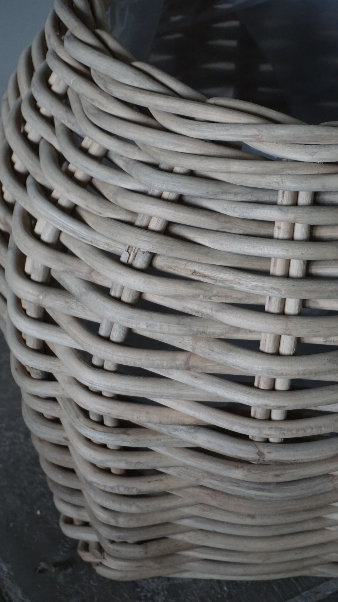 Rene Houtman Plantenmand Bloembak Rotan | Set Van 2