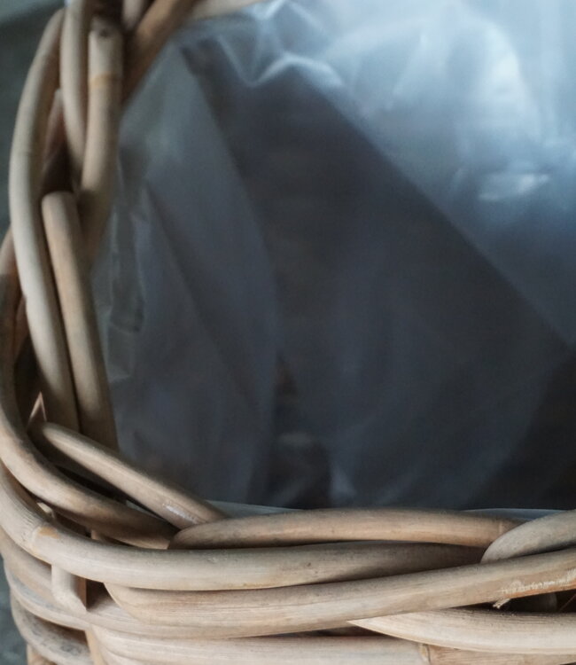 Rene Houtman Set Van 2 Plantenmanden Bloembakken | Rotan