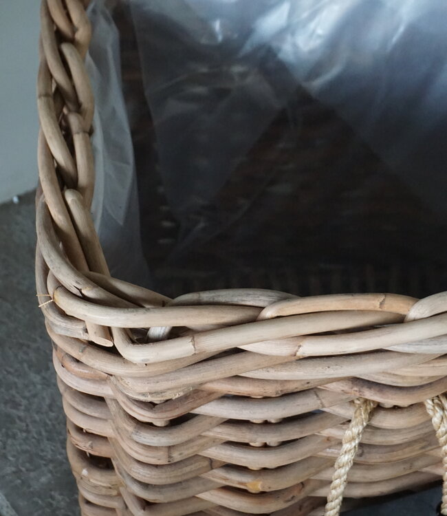 Rene Houtman Set Van 2 Plantenmanden Bloembakken | Rotan