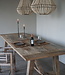 Rene Houtman Oud Eikenhouten Tafel | L300 x B100 x D80 cm
