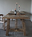 Rene Houtman Oud Eikenhouten Tafel | L300 x B100 x D80 cm
