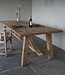 Rene Houtman Oud Eikenhouten Tafel | L300 x B100 x H79 cm