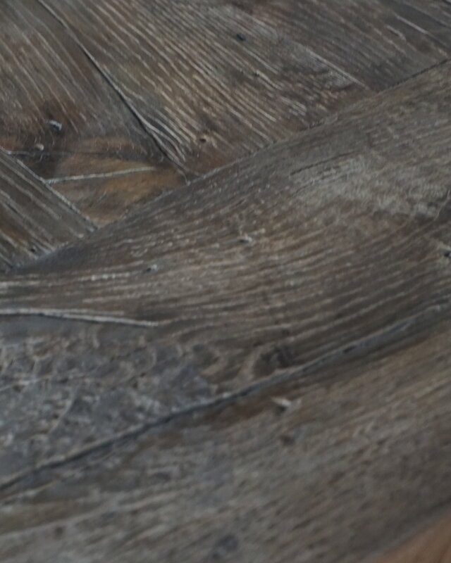 Rene Houtman Oud Eikenhouten Tafel | L300 x B100 x H79 cm