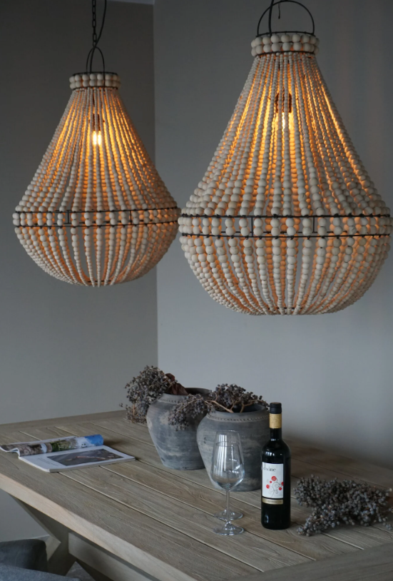 Rene Houtman Kralenlamp Hanneke | Set Van 2 | Tweede Kansje!