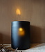 Rene Houtman Windlicht Cilinder Smoke Mat Zwart - H15 x B15 Cm