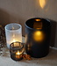 Rene Houtman Windlicht Cilinder Bubbels Naturel - H10 x B10 Cm