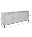 Starfurn Dressoir Madison Bruin | 210 cm