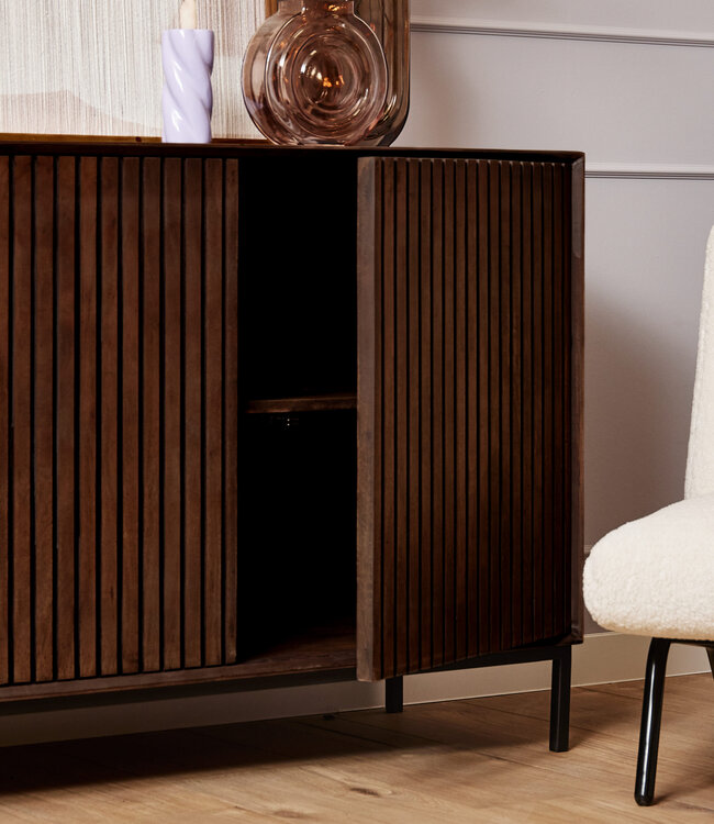 Starfurn Dressoir Madison Bruin | 210 cm