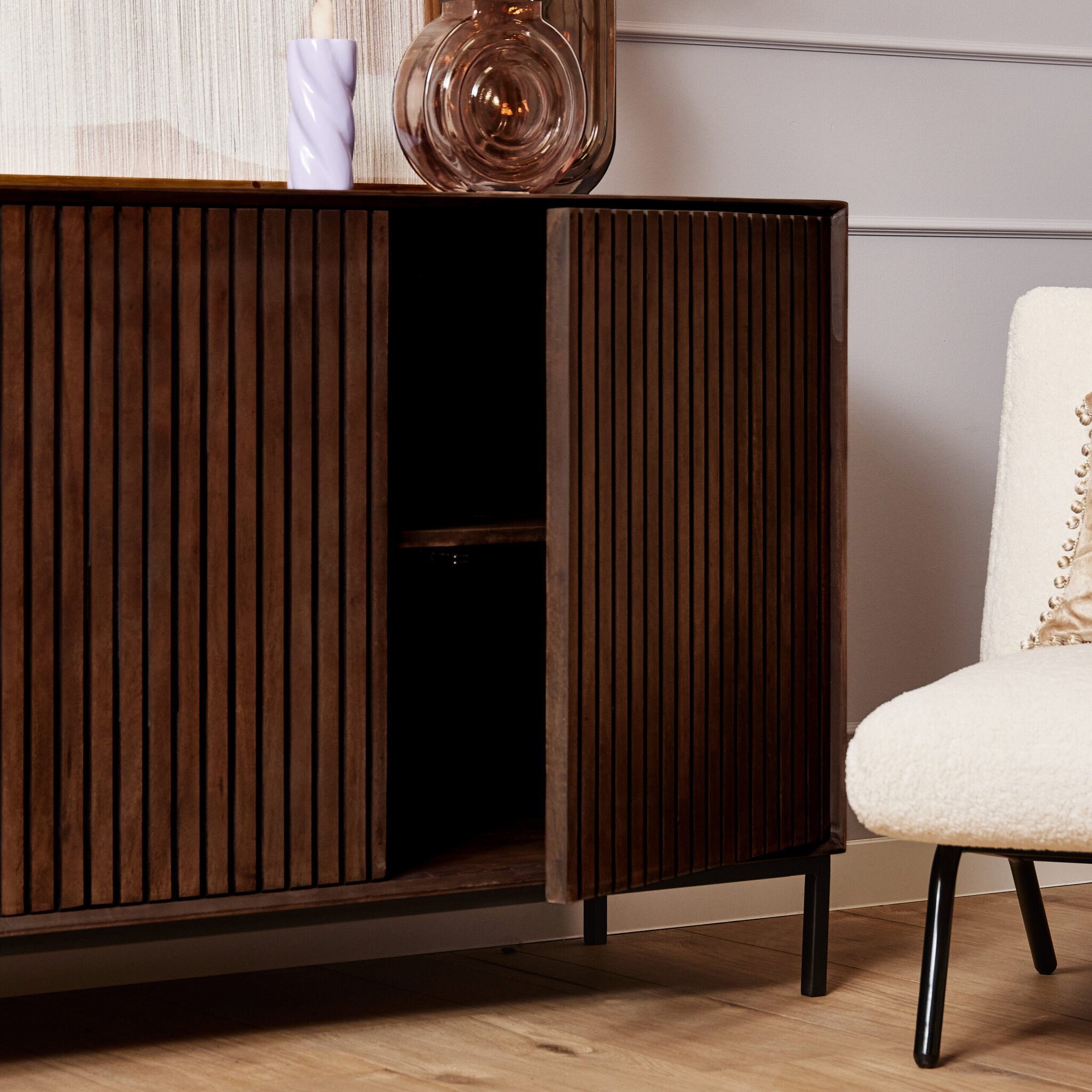 Starfurn Dressoir Madison Bruin | 210 cm