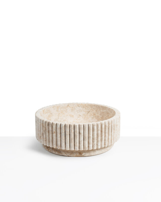 Loutro Bathroomware Waskom Irini | Marmer | Ø40 x H15 cm