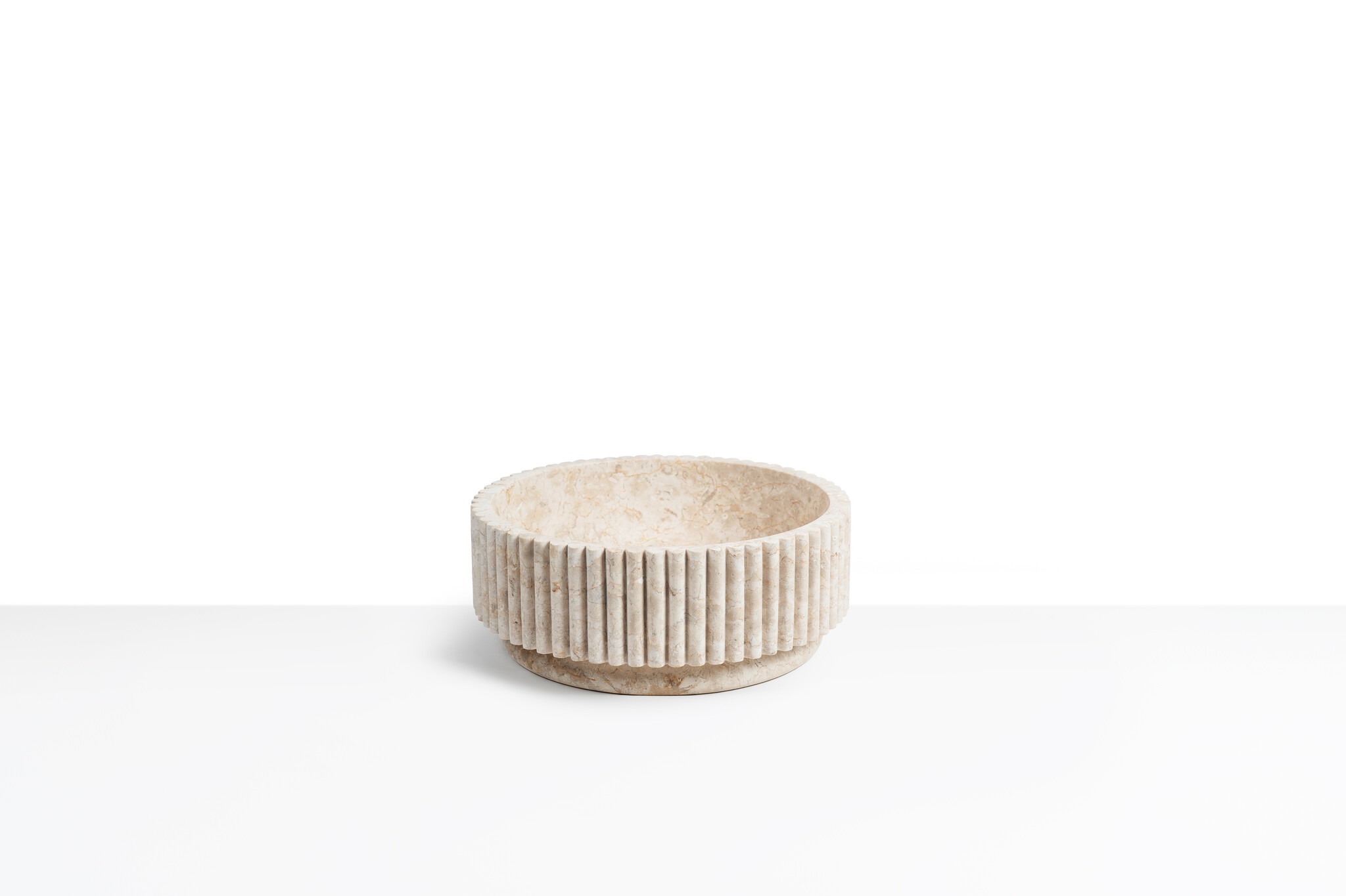 Loutro Bathroomware Waskom Irini | Marmer | Ø40 x H15 cm