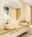 Loutro Bathroomware Waskom Irini | Marmer | Ø40 x H15 cm