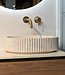 Loutro Bathroomware Waskom Irini Ovaal | Marmer | H12 x B50 x D38 cm
