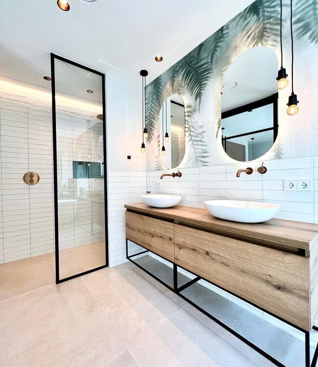 Rene Houtman Waskom Paolo | H11,5xB52xD38 cm | 2 Kleuren