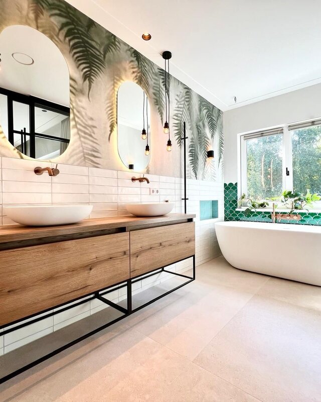 Loutro Bathroomware Waskom Paolo | H11,5xB52xD38 cm | 2 Kleuren