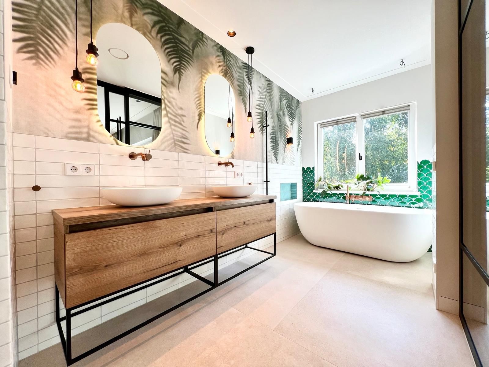 Loutro Bathroomware Waskom Paolo | H11,5xB52xD38 cm | 2 Kleuren
