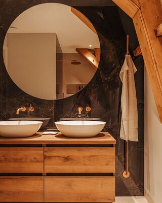 Loutro Bathroomware Waskom Adela | H13,5xB57xD40,5 | 2 Kleuren
