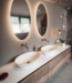 Loutro Bathroomware Waskom Adela | H13,5xB57xD40,5 | 2 Kleuren