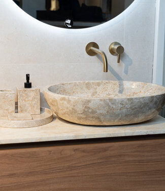 Loutro Bathroomware Waskom Elleni | 3 Kleuren | B57 x D40,5 x H15 cm