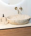 Loutro Bathroomware Badkamerset Met Zeeppompje | Marmer | 3 Kleuren