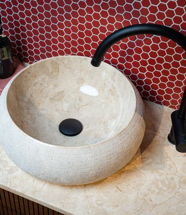 Loutro Bathroomware Clickwaste Afvoerplug | Keramiek | 5 Kleuren