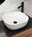 Loutro Bathroomware Afdekbladen | Marmer | Glans Antraciet | Op Maat
