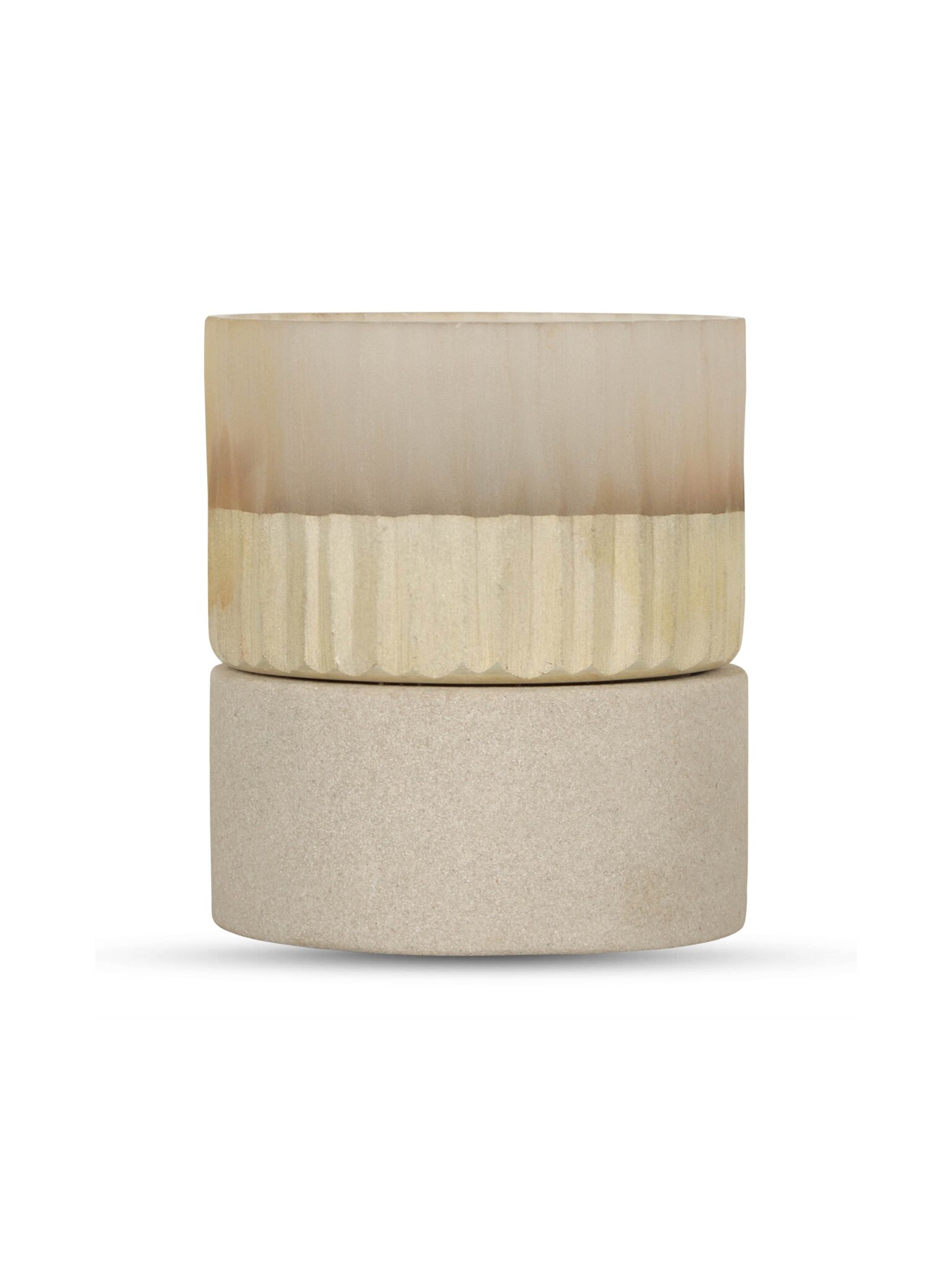 Bombyxx Windlicht Oberina | Small | Smoke