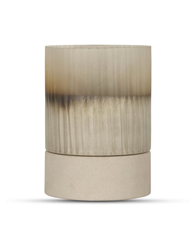 Bombyxx Windlicht Oberina | Medium | Smoke