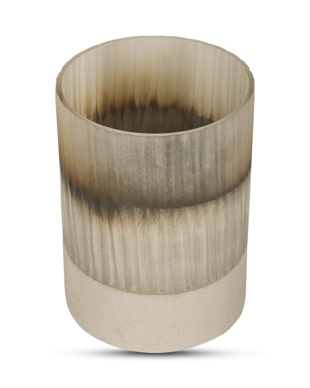 Bombyxx Windlicht Oberina | Medium | Smoke