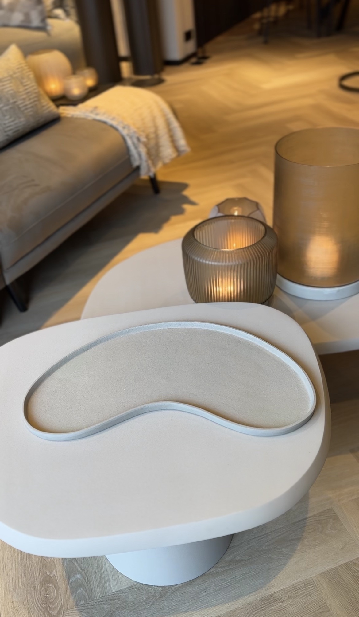 Bombyxx Organische Tray | Sand | 2 Maten