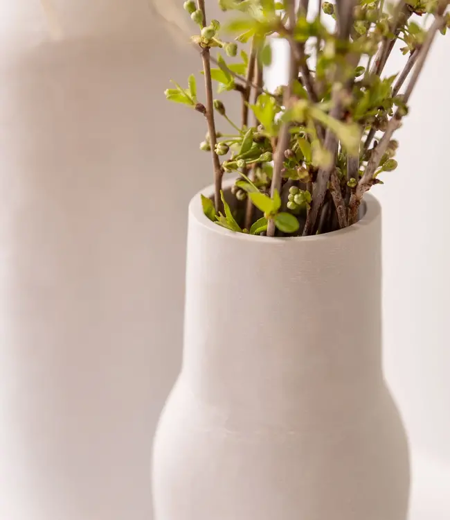 Bombyxx Vaas Goomeri | Wit | Glas | 3 Maten