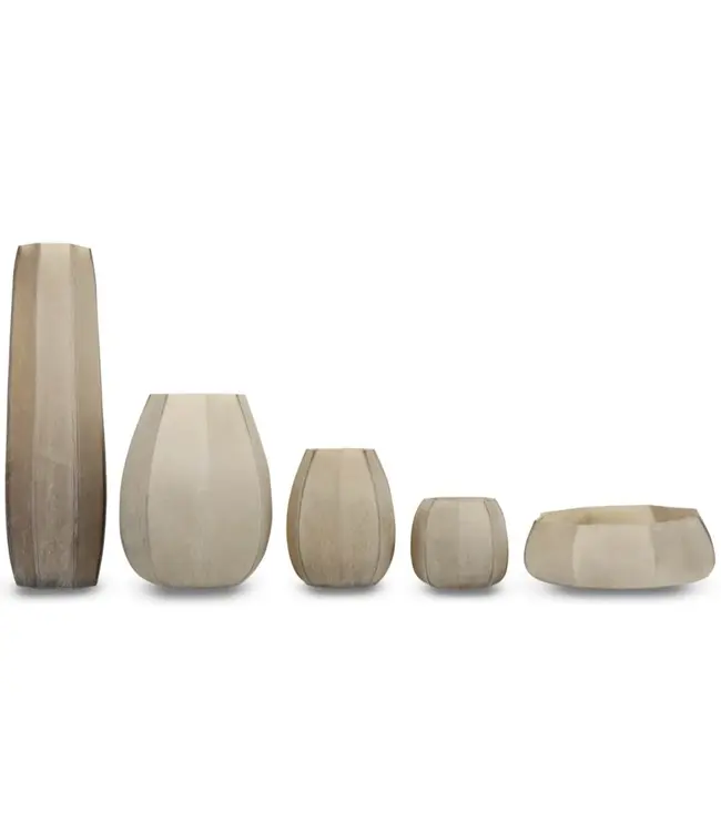 Bombyxx Windlicht Onyx | Smoke | 2 Maten